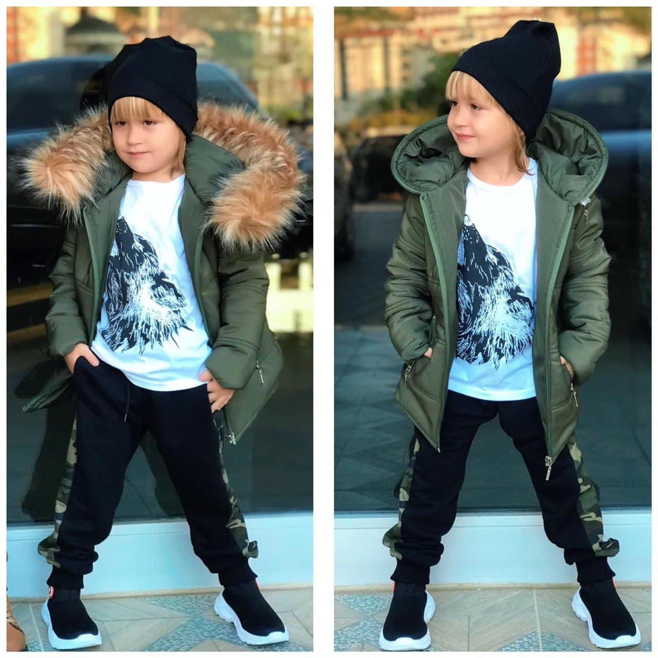 Boys winter fashion hot sale